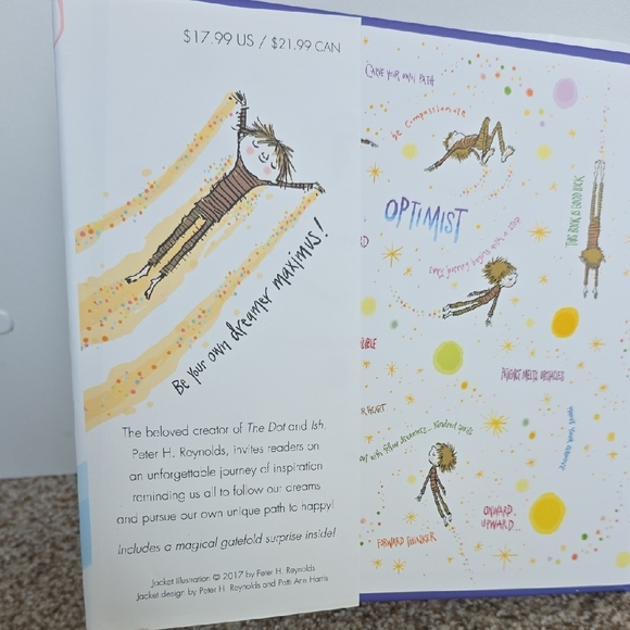 Happy Dreamer Children's Book by Peter H. Reynolds Hardcover - Picture 10 of 11